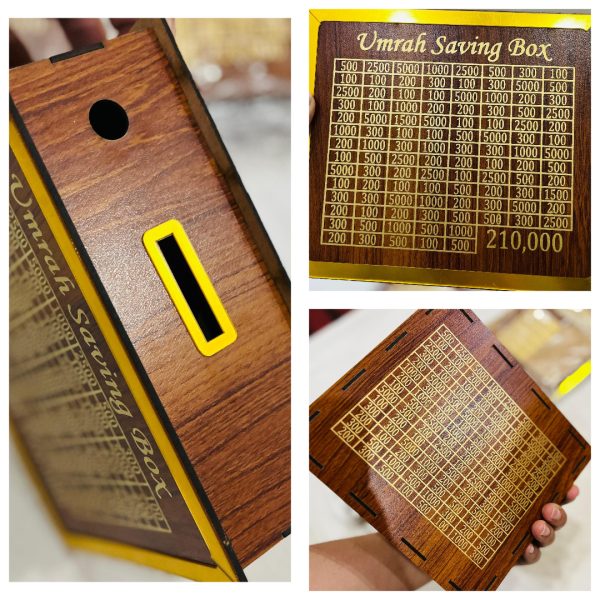 Umrah Saving Box – Box For Umrah Saving