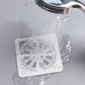 (pack Of 10) Multifunctional Net Sticker Drainer Net For Bathroom – Kitchen Etc | Window Screen Repair Patches For Door