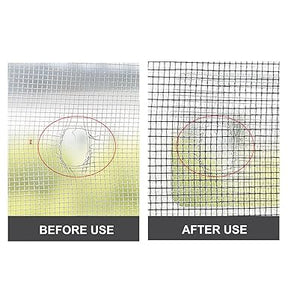 (pack Of 10) Multifunctional Net Sticker Drainer Net For Bathroom – Kitchen Etc | Window Screen Repair Patches For Door